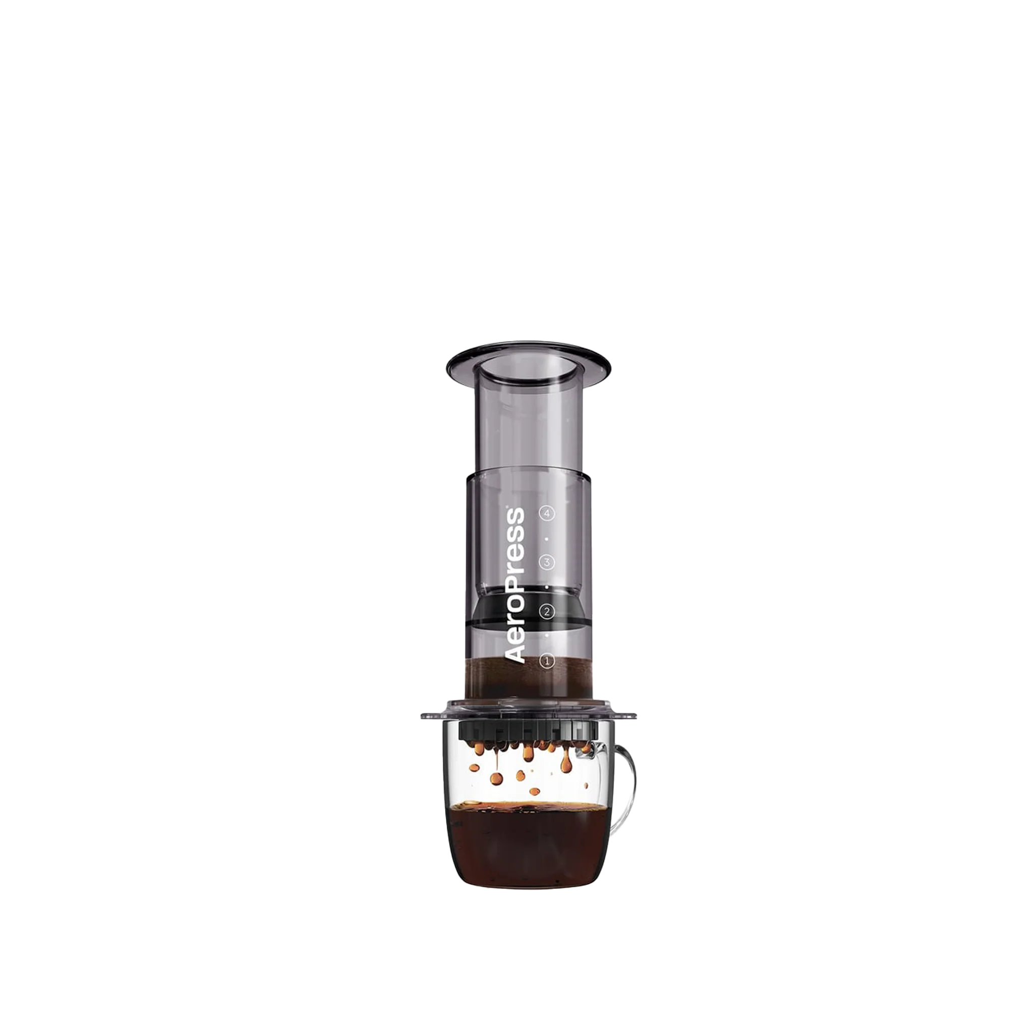 AeroPress - Coffee Maker - Clear Black